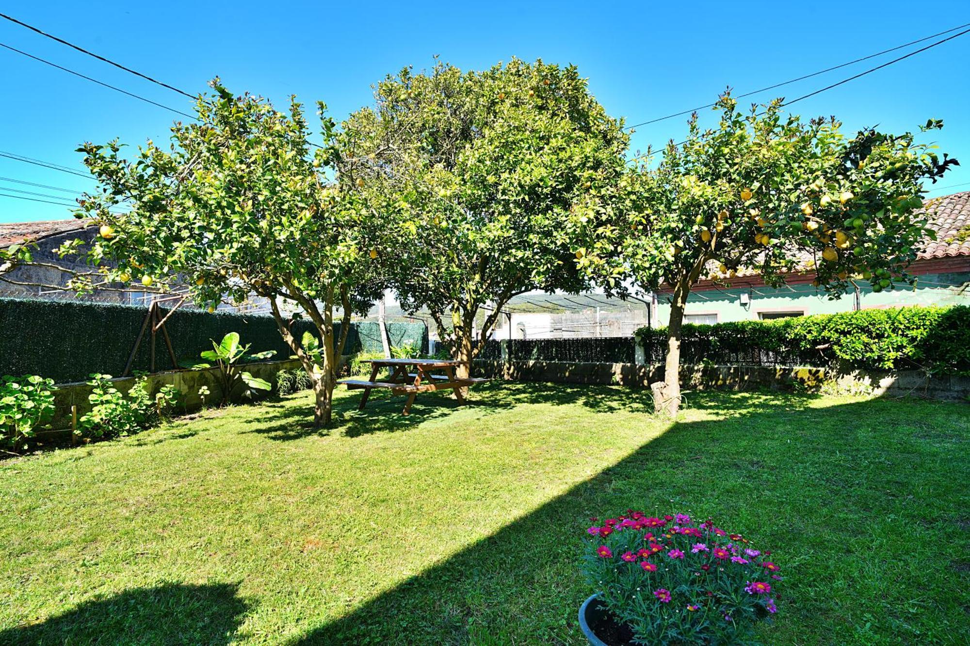 Casa Con Jardin En Vilanova De Arousa Pontevedra Exteriér fotografie